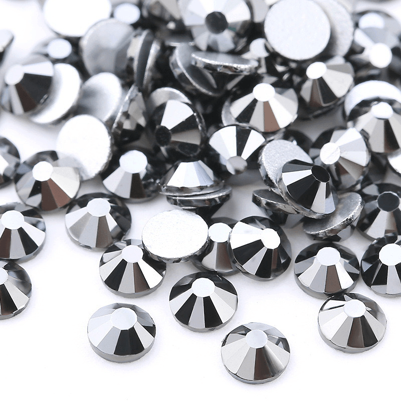 Silver Glass Rhinestones