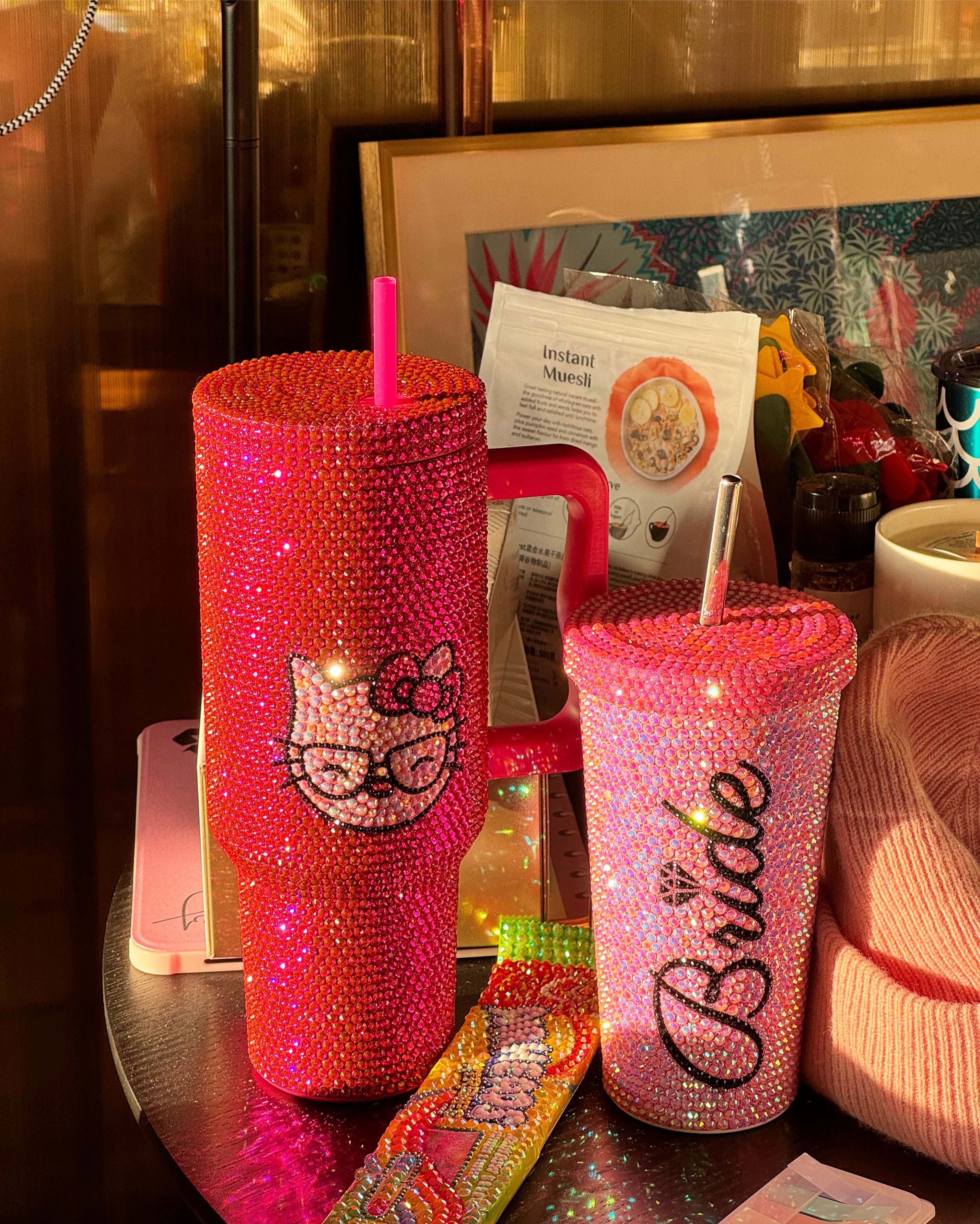 Miss Kitty Bling Tumbler