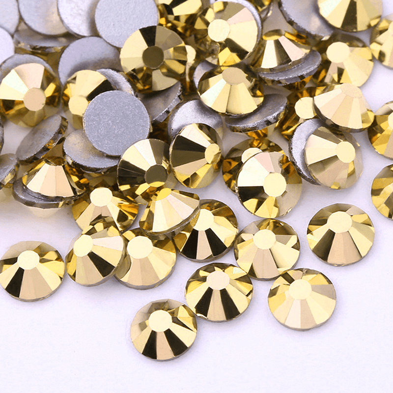 GR044 Bronze Glass Rhinestones