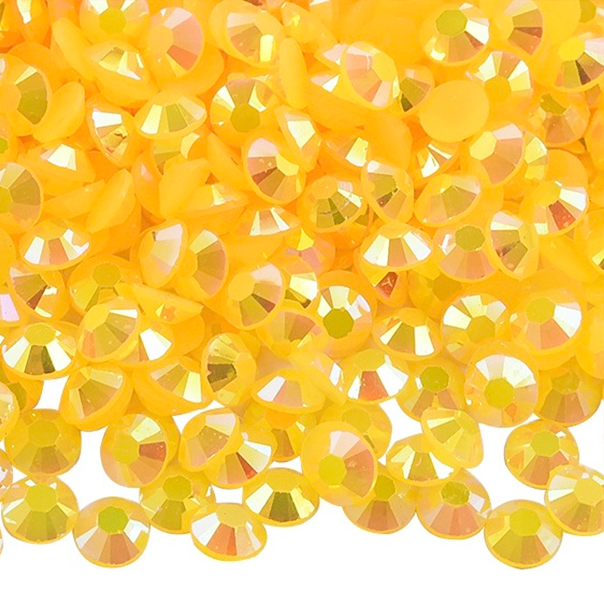 JR104 Yellow AB Jelly Rhinestones