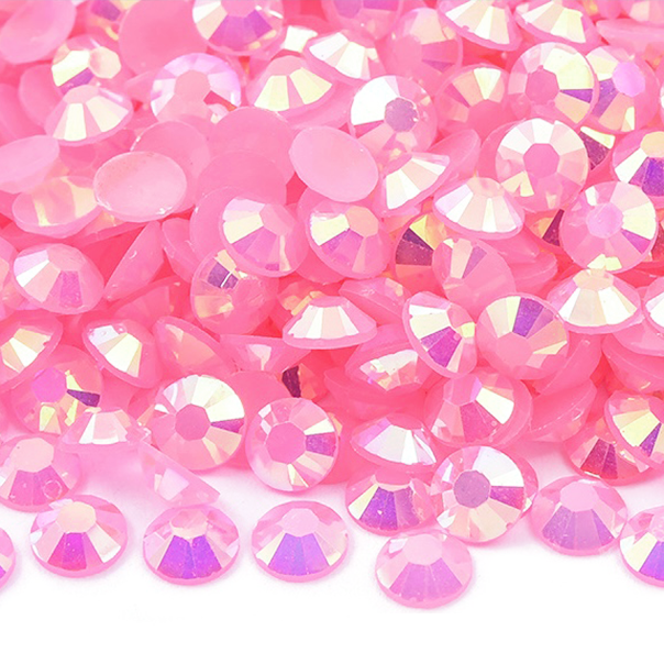 JR109 Baby Pink AB Jelly Rhinestones