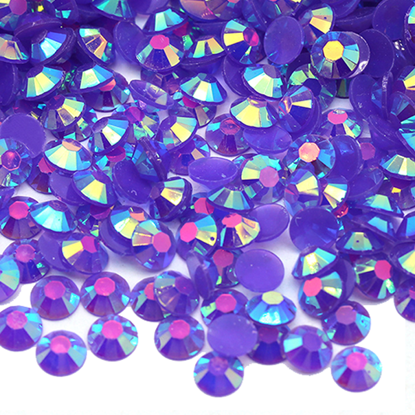 JR111 Purple AB Jelly Rhinestones