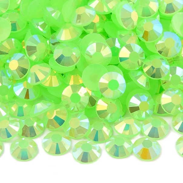 JR116 Lime AB Jelly Rhinestones