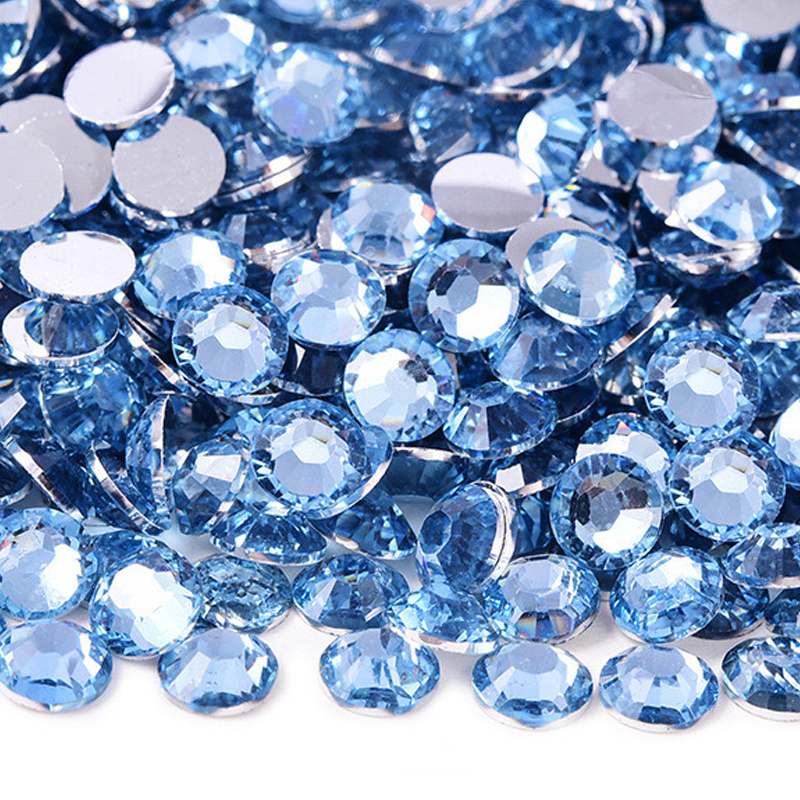 RR020 Baby Blue Resin Rhinestones