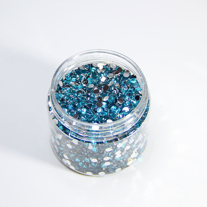 RR022 Aqua Resin Rhinestones