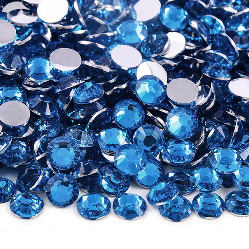 RR023 Sky Blue Resin Rhinestones