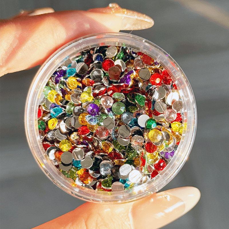 RR099 Mix Colors Resin Rhinestones