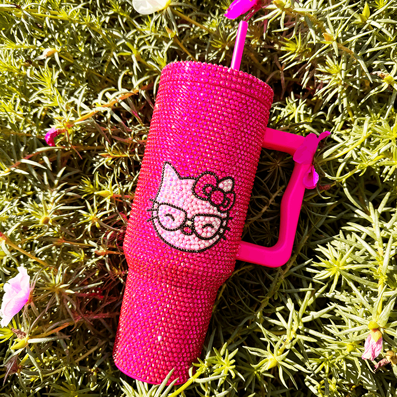 Miss Kitty Bling Tumbler